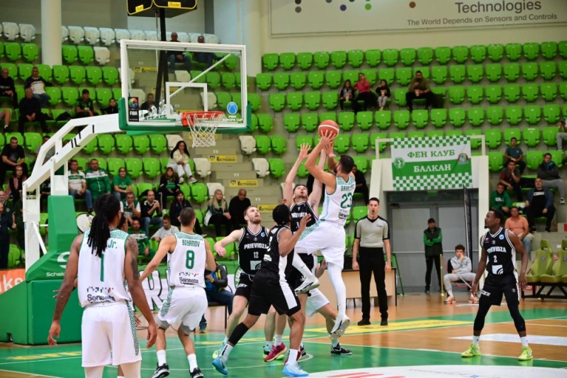 ФИБА Къп: Балкан - Приевидза, 16.10.2024 / сн. balkan-basket.com