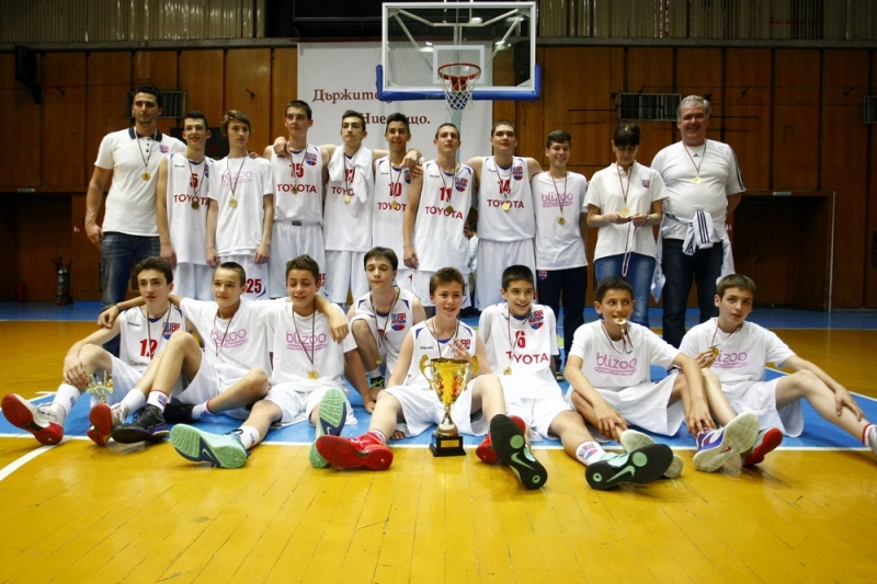 Крайно класиране от държавното първенство за момчета (14)