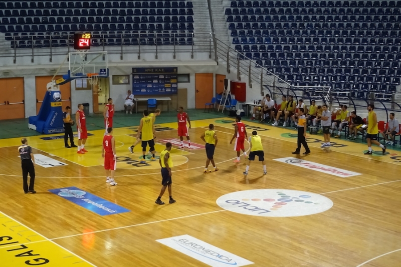 Снимки от контролата на Лукойл Академик с Арис