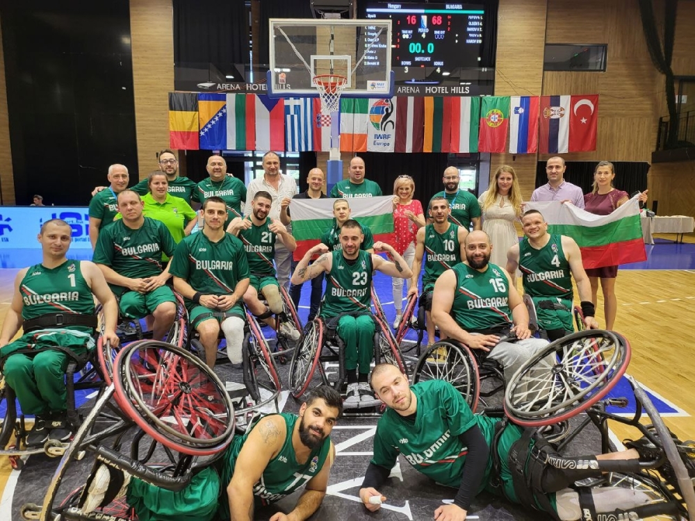 Националите по баскетбол на колички ще бъдат специални гости на мача България - Литва