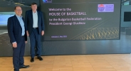 Георги Глушков се срещна с генералния секретар на ФИБА